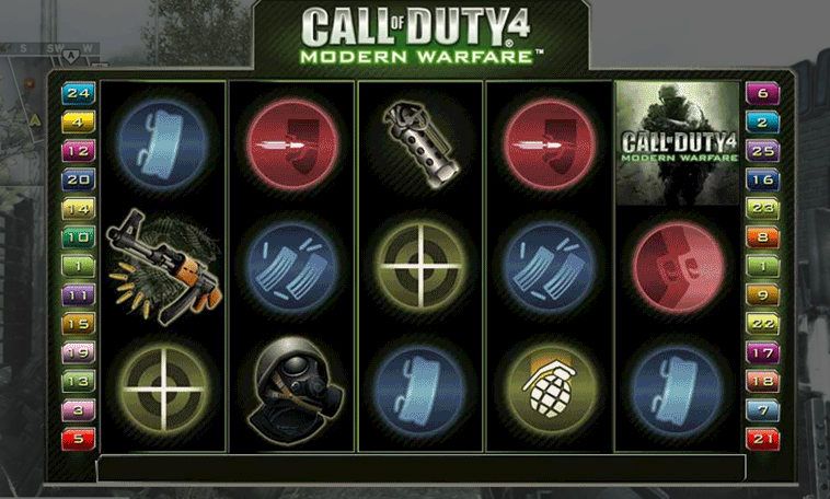 cod ghosts break 21 slot machines